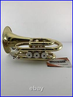 Trumpet WISEMANN DPT-400 Lacquered Pocket Trumpet & Case Open Box