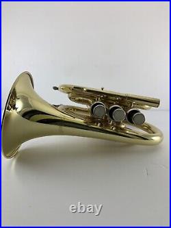 Trumpet WISEMANN DPT-400 Lacquered Pocket Trumpet & Case Open Box