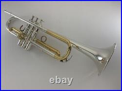 Trumpet YAMAHA YTR-5330MRC Mariachi Model Silver Trumpet & Case-Excellent