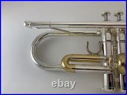 Trumpet YAMAHA YTR-5330MRC Mariachi Model Silver Trumpet & Case-Excellent