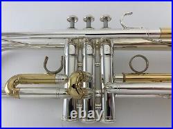 Trumpet YAMAHA YTR-5330MRC Mariachi Model Silver Trumpet & Case-Excellent