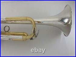 Trumpet YAMAHA YTR-5330MRC Mariachi Model Silver Trumpet & Case-Excellent