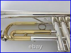 Trumpet YAMAHA YTR-5330MRC Mariachi Model Silver Trumpet & Case-Excellent