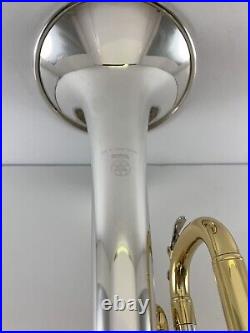 Trumpet YAMAHA YTR-5330MRC Mariachi Model Silver Trumpet & Case-Excellent