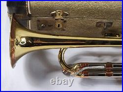 Vintage GETZEN SUPER DELUXE trumpet, mouthpiece, and Hardcase Patpend 78857