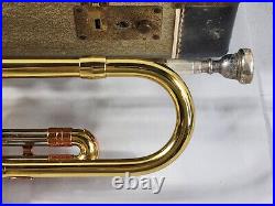 Vintage GETZEN SUPER DELUXE trumpet, mouthpiece, and Hardcase Patpend 78857