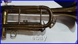 Vintage York Professional Model B Flat Trumpet Number 131717. W Case