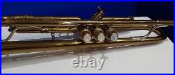 Vintage York Professional Model B Flat Trumpet Number 131717. W Case