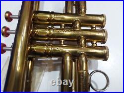 Vintage York Professional Model B Flat Trumpet Number 131717. W Case