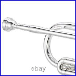 XO 1600IS Professional Key of Bb Silver Plated Trumpet With Case And Mouthpiece