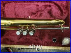 XO 1646RL Trigger Flugelhorn-Near Perfect, Rose Brass Bell, Tweed Case, Nice