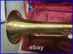 XO 1646RL Trigger Flugelhorn-Near Perfect, Rose Brass Bell, Tweed Case, Nice