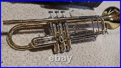 YAMAHA Trumpet Xeno YTR-8335 Gold with Hard Case