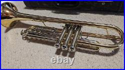 YAMAHA Trumpet Xeno YTR-8335 Gold with Hard Case