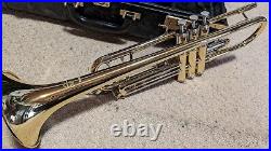 YAMAHA Trumpet Xeno YTR-8335 Gold with Hard Case