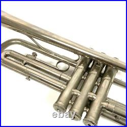 YAMAHA YTR-136 Trumpet Wind Musical Instrument Hard Case JP YTR136 Silver Brass