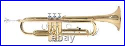 YAMAHA YTR-2330 Trumpet Standard Beginner Gold Bb Case JAPAN YTR2330 Brass Rare