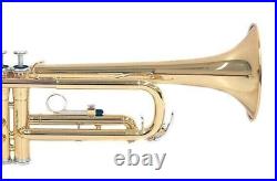 YAMAHA YTR-2330 Trumpet Standard Beginner Gold Bb Case JAPAN YTR2330 Brass Rare