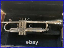 YAMAHA YTR 4320ST TRUMPET withYTR6340ST TRIGGER, MADE IN JAPAN 1985-1993, MINTY