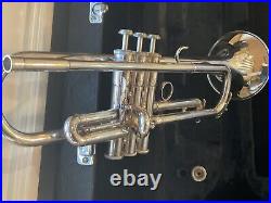 YAMAHA YTR 4320ST TRUMPET withYTR6340ST TRIGGER, MADE IN JAPAN 1985-1993, MINTY