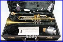 YAMAHA YTR6345H II Trumpet YTR6345 Professional Horn with Case RAW BRASS Finish