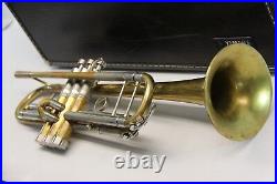 YAMAHA YTR6345H II Trumpet YTR6345 Professional Horn with Case RAW BRASS Finish