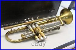 YAMAHA YTR6345H II Trumpet YTR6345 Professional Horn with Case RAW BRASS Finish