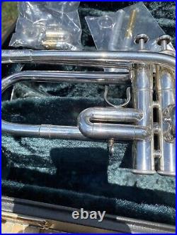 Yamaha Model YTR-9610 Custom Series Eb/D Professional Trumpet With Original Case