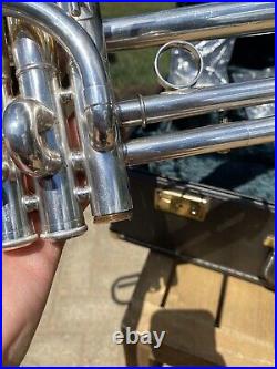 Yamaha Model YTR-9610 Custom Series Eb/D Professional Trumpet With Original Case