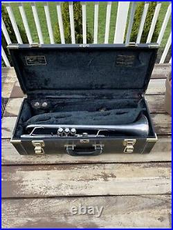 Yamaha YTR 6335 HS II Silver Professional Trumpet Japan With Case NICE