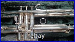 Yamaha YTR-8330ST Professional trumpet silver Maintenance completed withcase